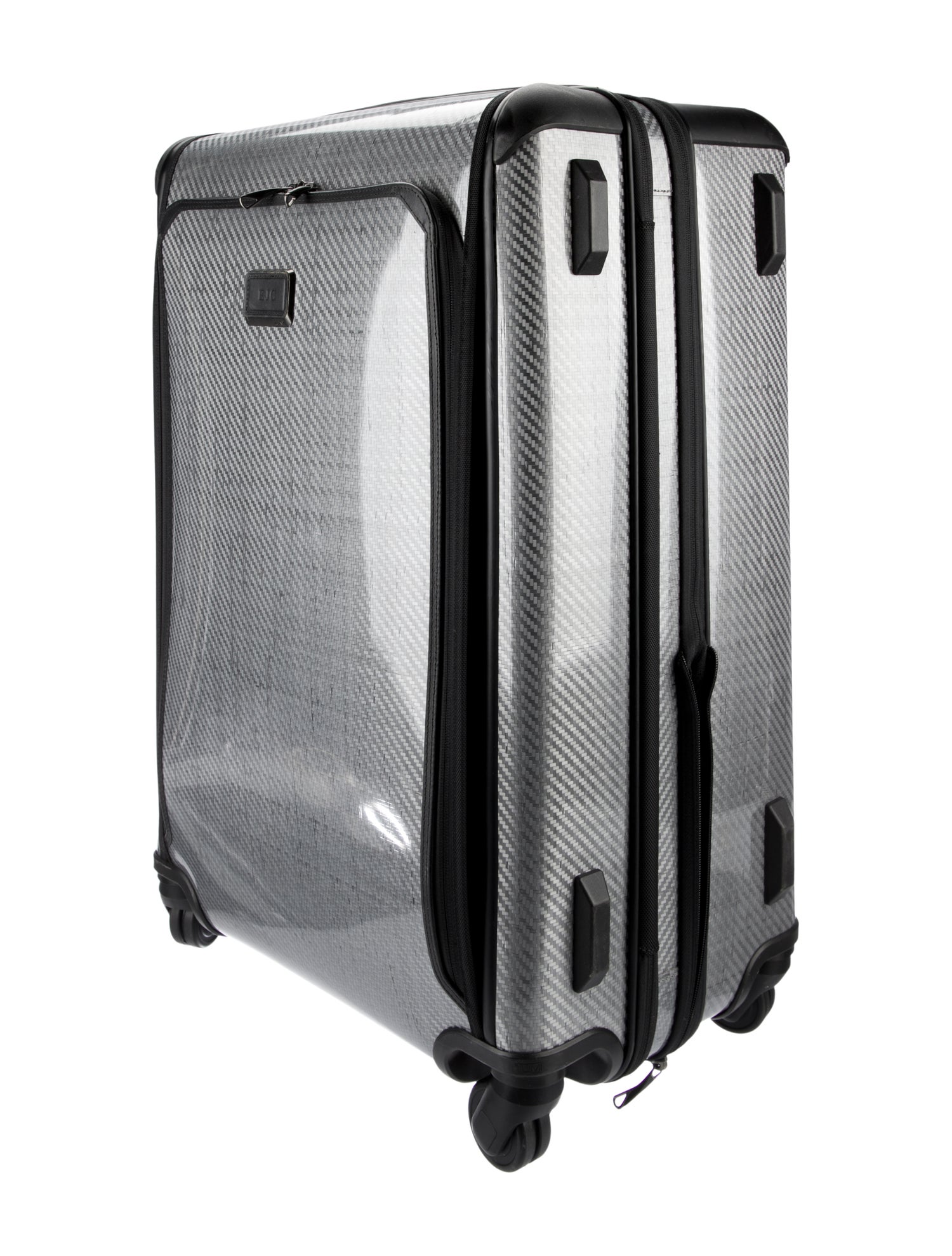 Tumi Leather-Trimmed Suitcase