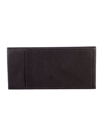 Tumi Leather Travel Envelope Clutch