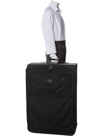 Tumi Leather-Trimmed Suitcase