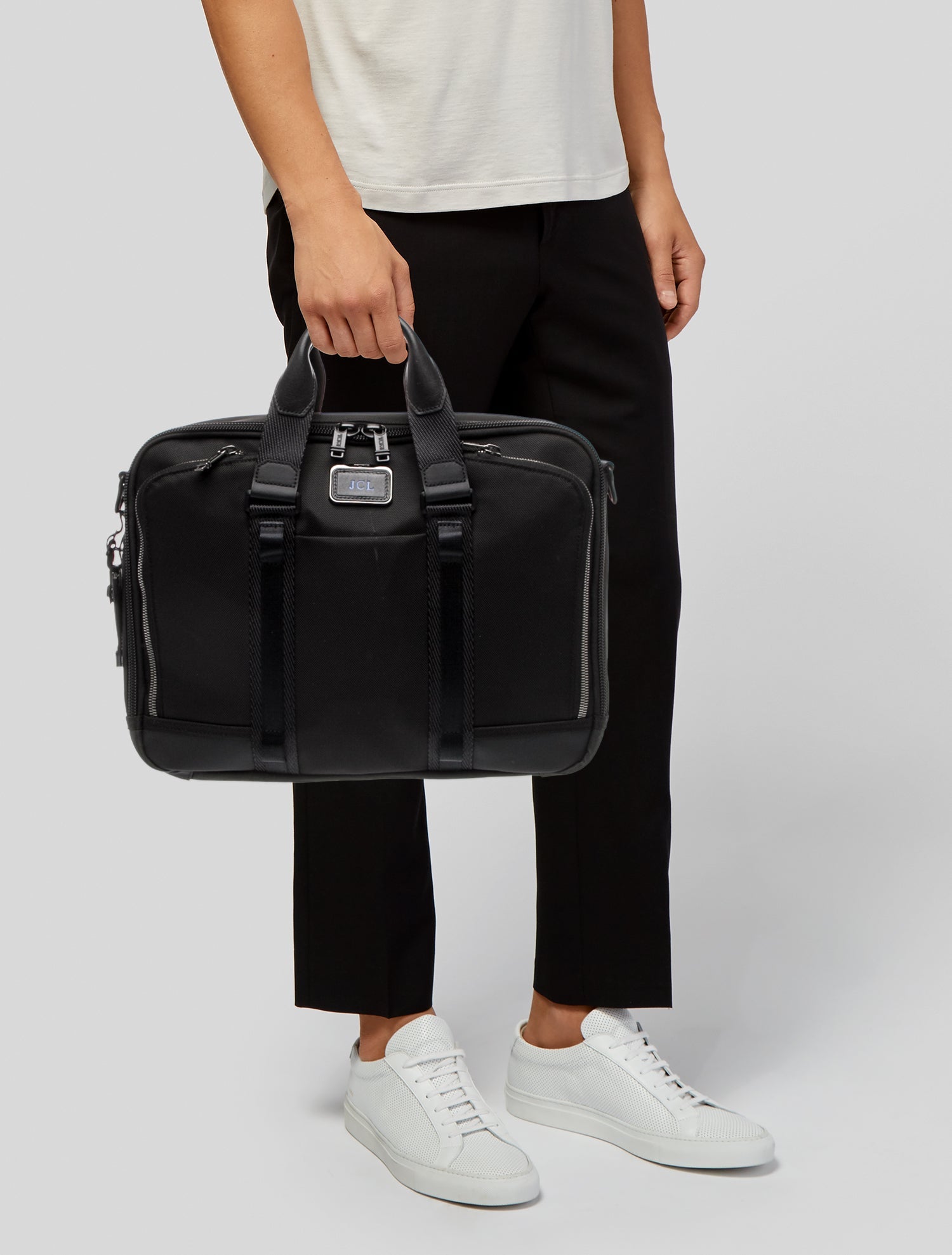 Tumi Canvas Briefcase