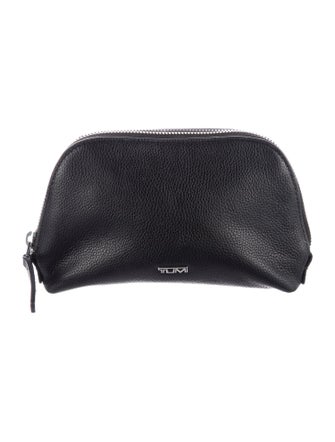 Tumi Leather Cosmetic Bag