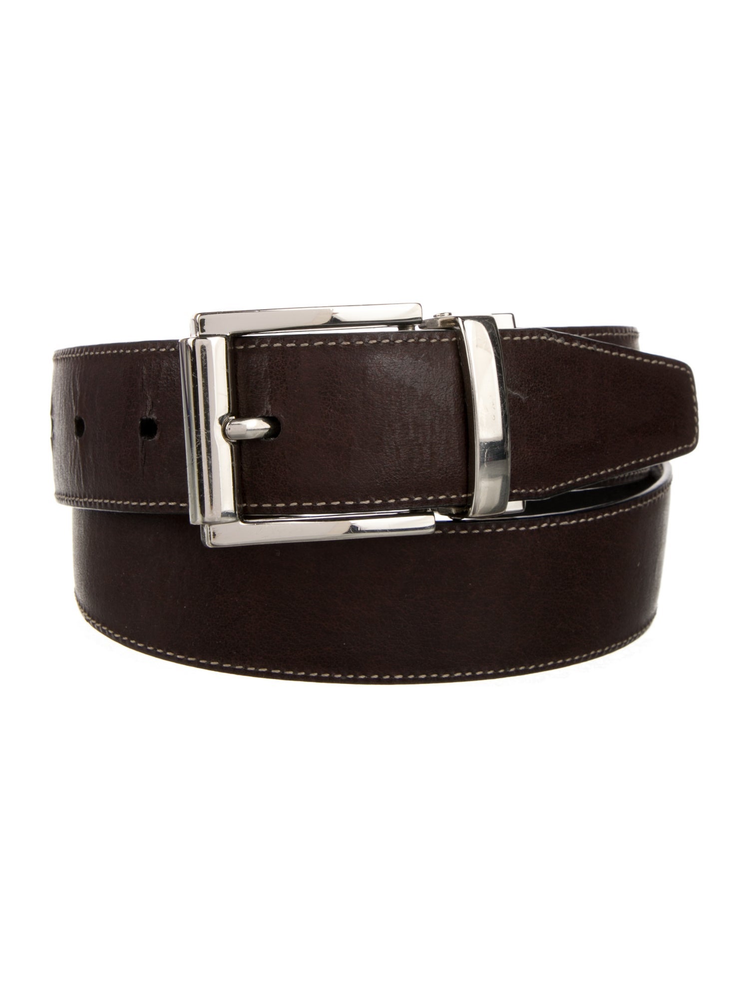 Tumi Leather Belt