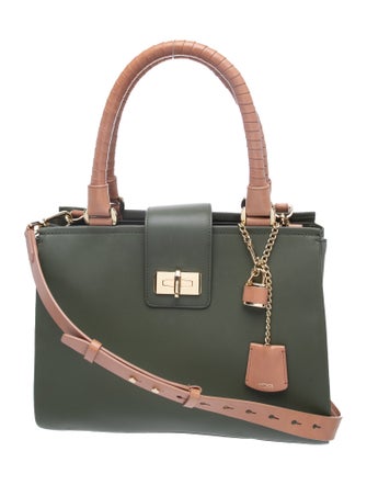 Tumi Leather Shoulder Bag