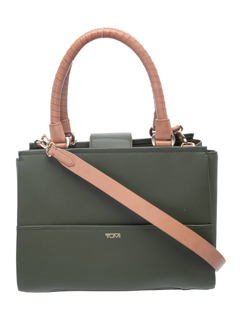Tumi Leather Shoulder Bag