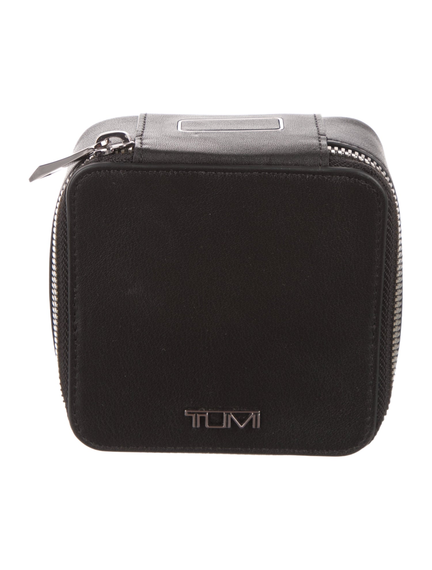Tumi Leather Jewelry Box