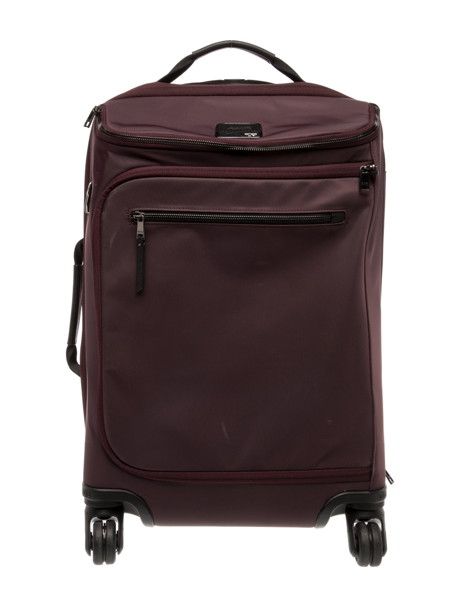 Tumi Purple Suitcase