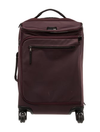 Tumi Purple Suitcase