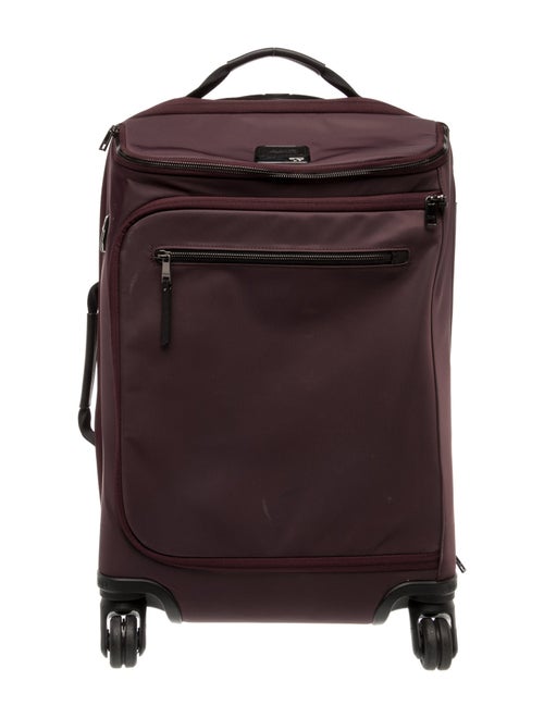 Tumi Purple Suitcase