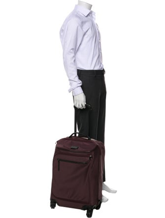 Tumi Purple Suitcase