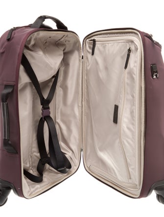 Tumi Purple Suitcase