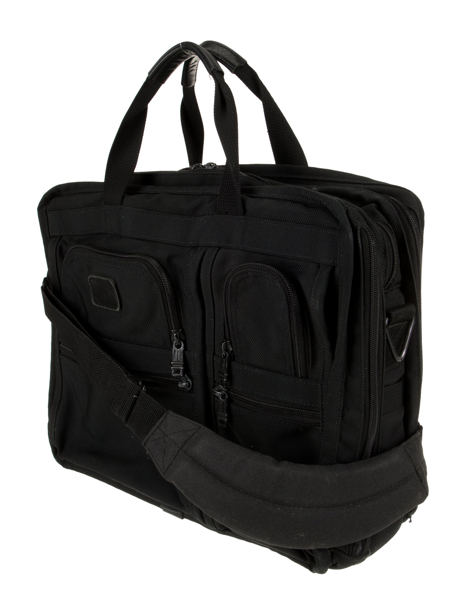 Tumi Canvas Top Handle Bag