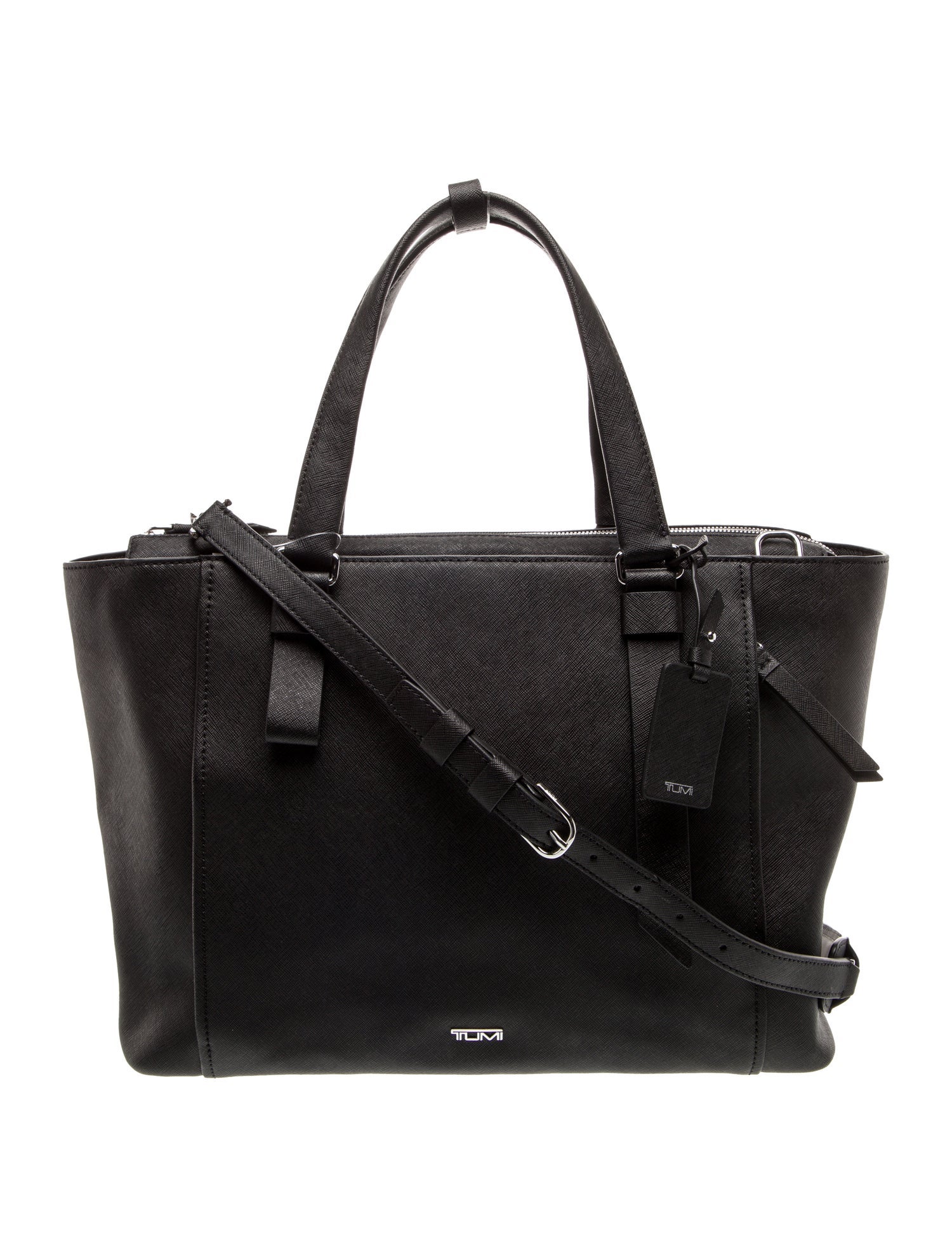 Tumi Saffiano Leather Shoulder Bag