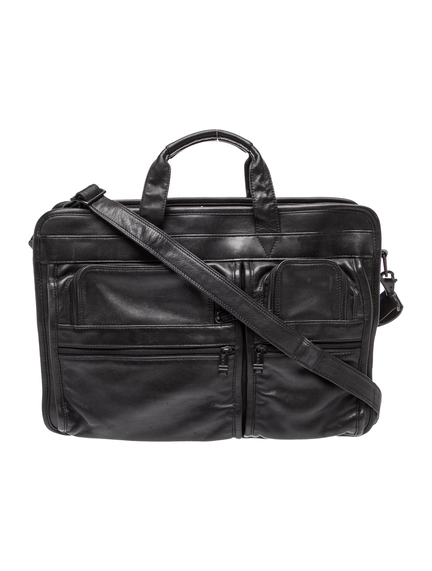 Tumi Leather Crossbody Bag