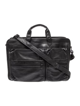 Tumi Leather Crossbody Bag