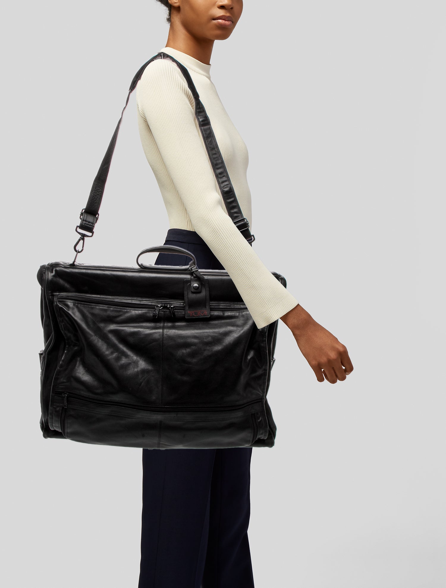 Tumi Leather Garment Bag