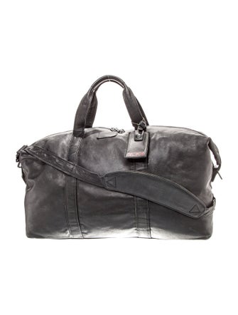 Tumi Leather Weekender Bag