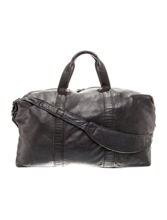 Tumi Leather Weekender Bag
