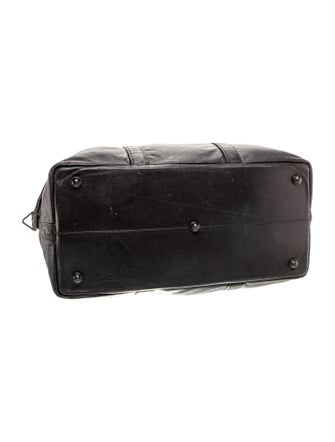 Tumi Leather Weekender Bag