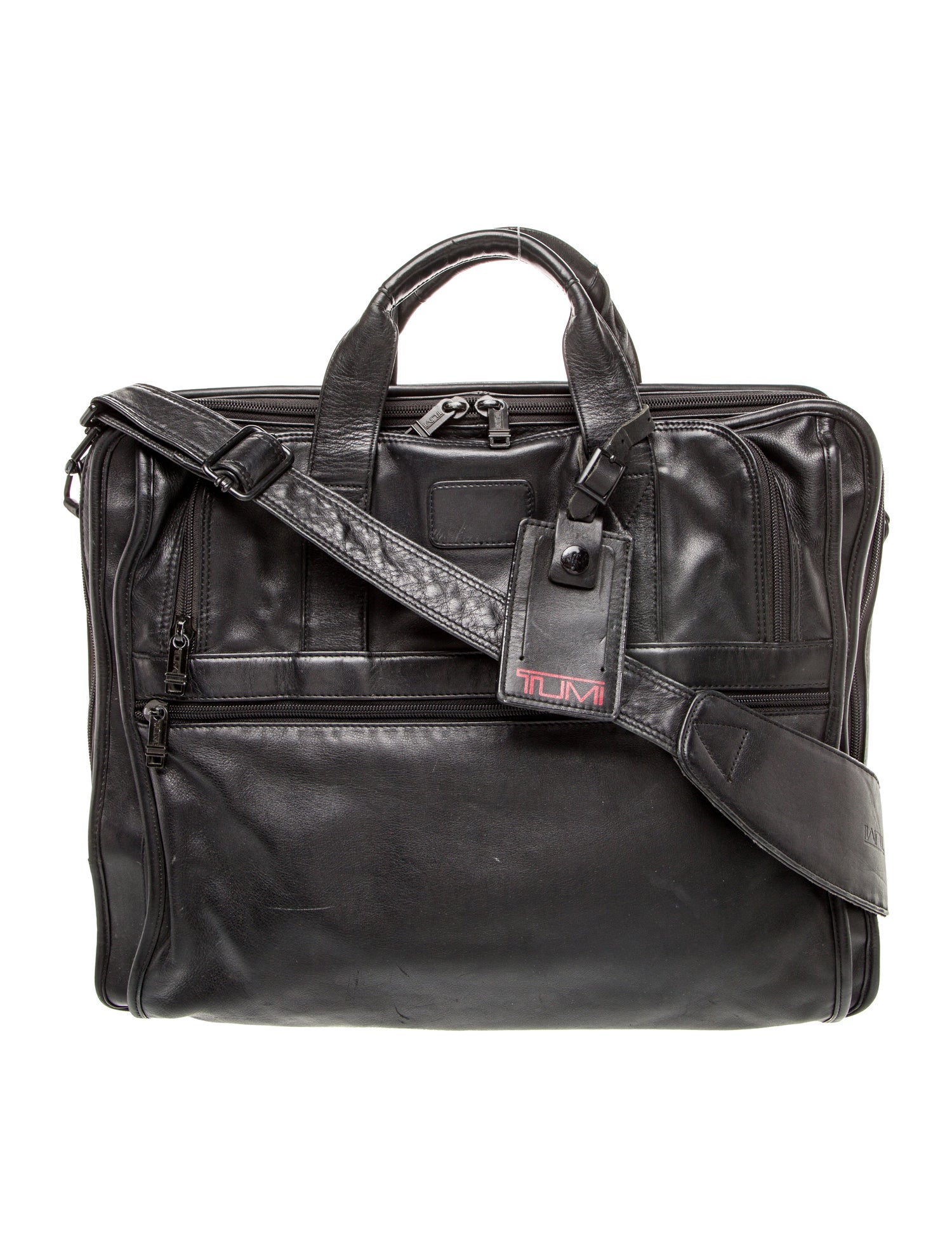 Tumi Leather Crossbody Bag