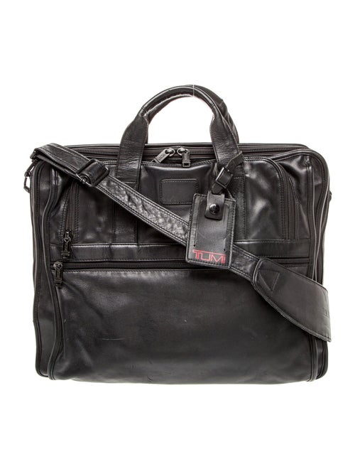 Tumi Leather Crossbody Bag