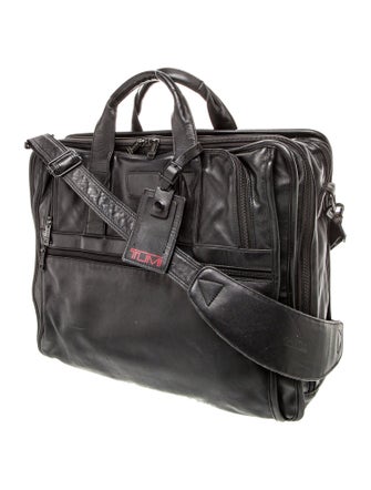 Tumi Leather Crossbody Bag