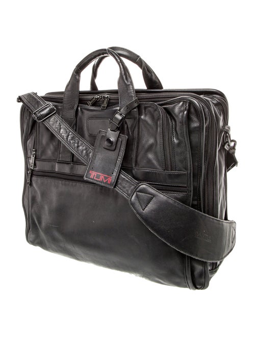 Tumi Leather Crossbody Bag