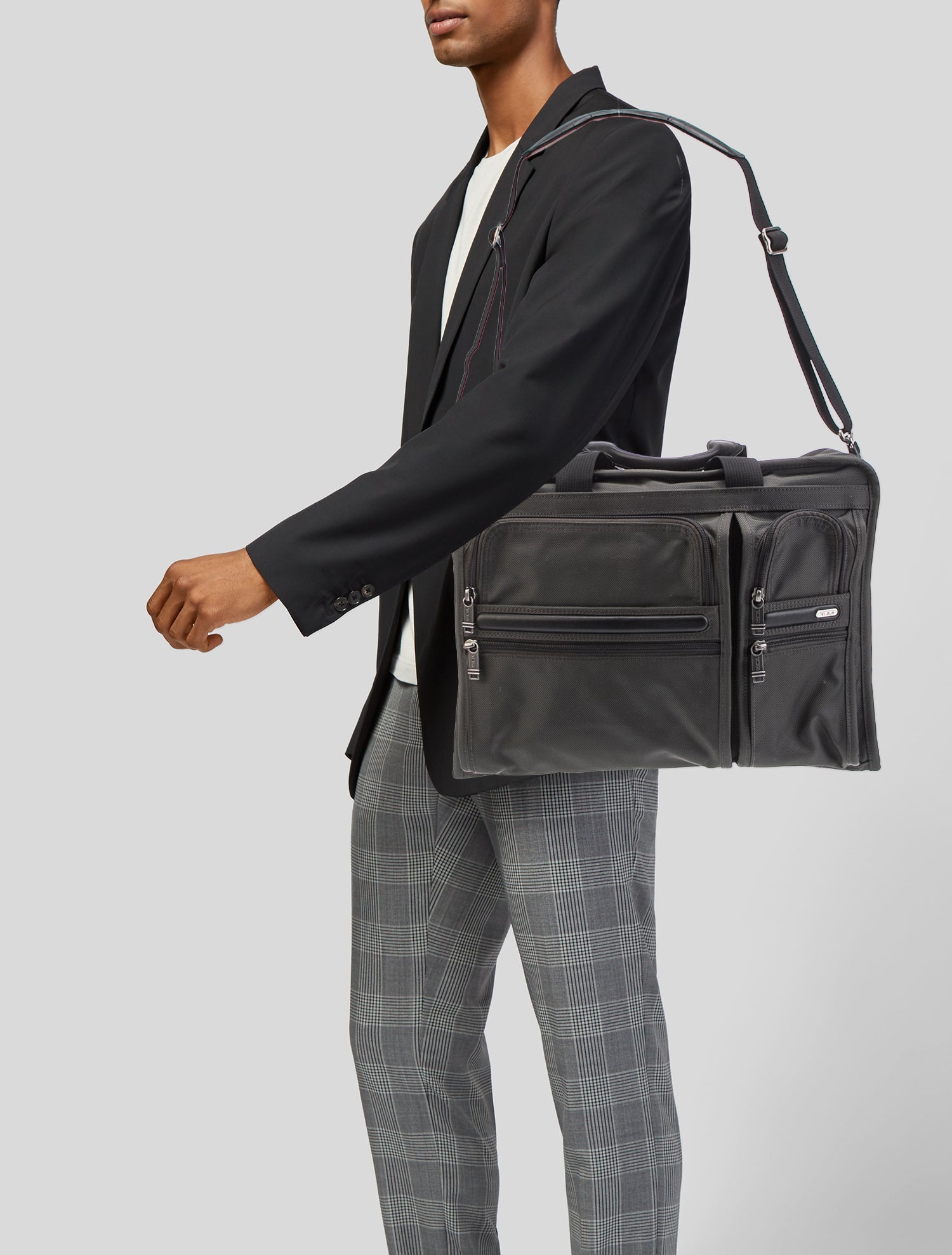 Tumi Nylon Messenger Bag