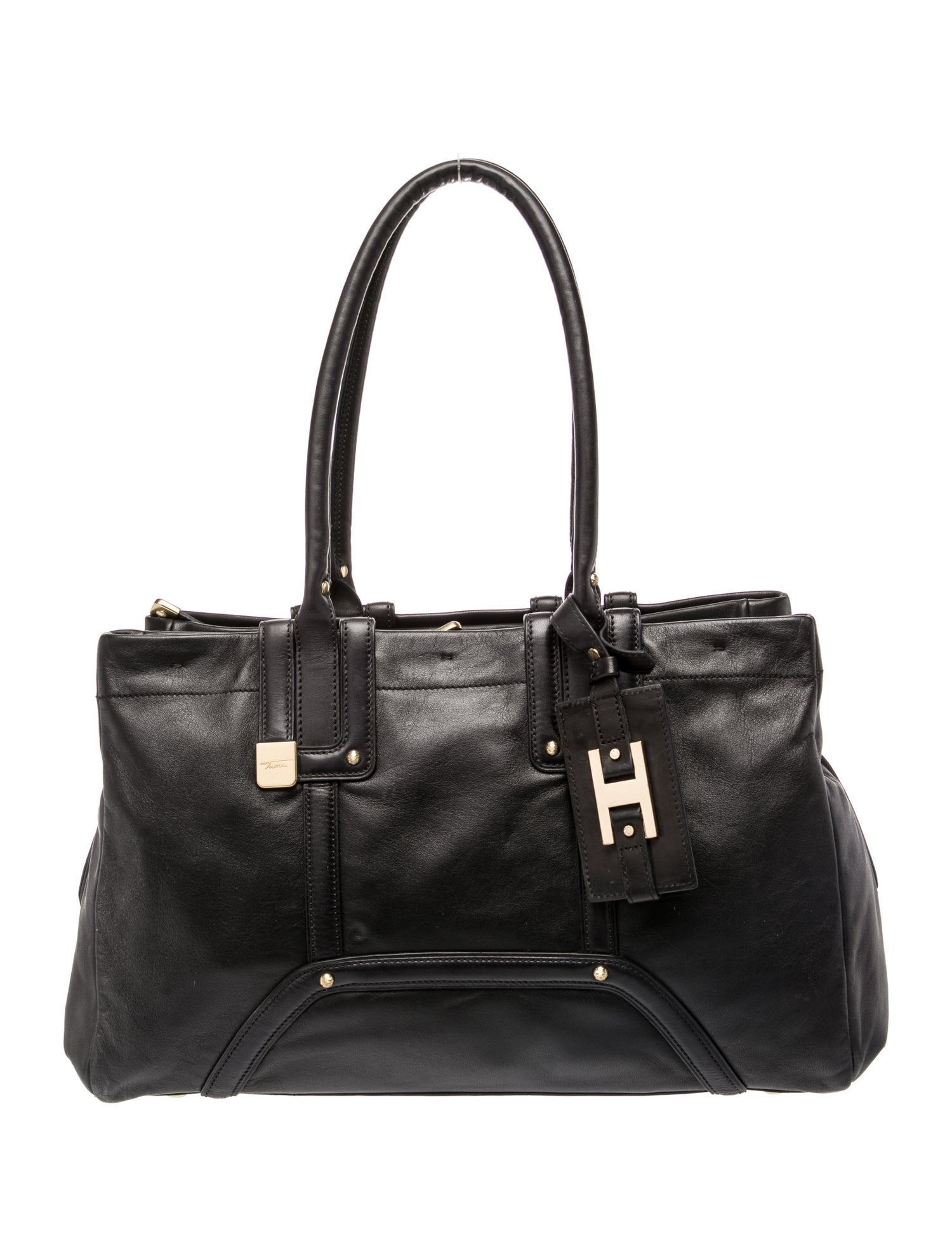 Tumi Leather Shoulder Bag