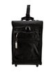 Tumi Leather Trim Canvas Suitcase