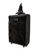 Tumi Leather Trim Canvas Suitcase