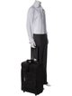 Tumi Leather Trim Canvas Suitcase