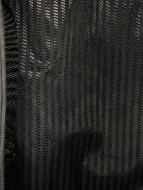 Tumi Leather Trim Canvas Suitcase