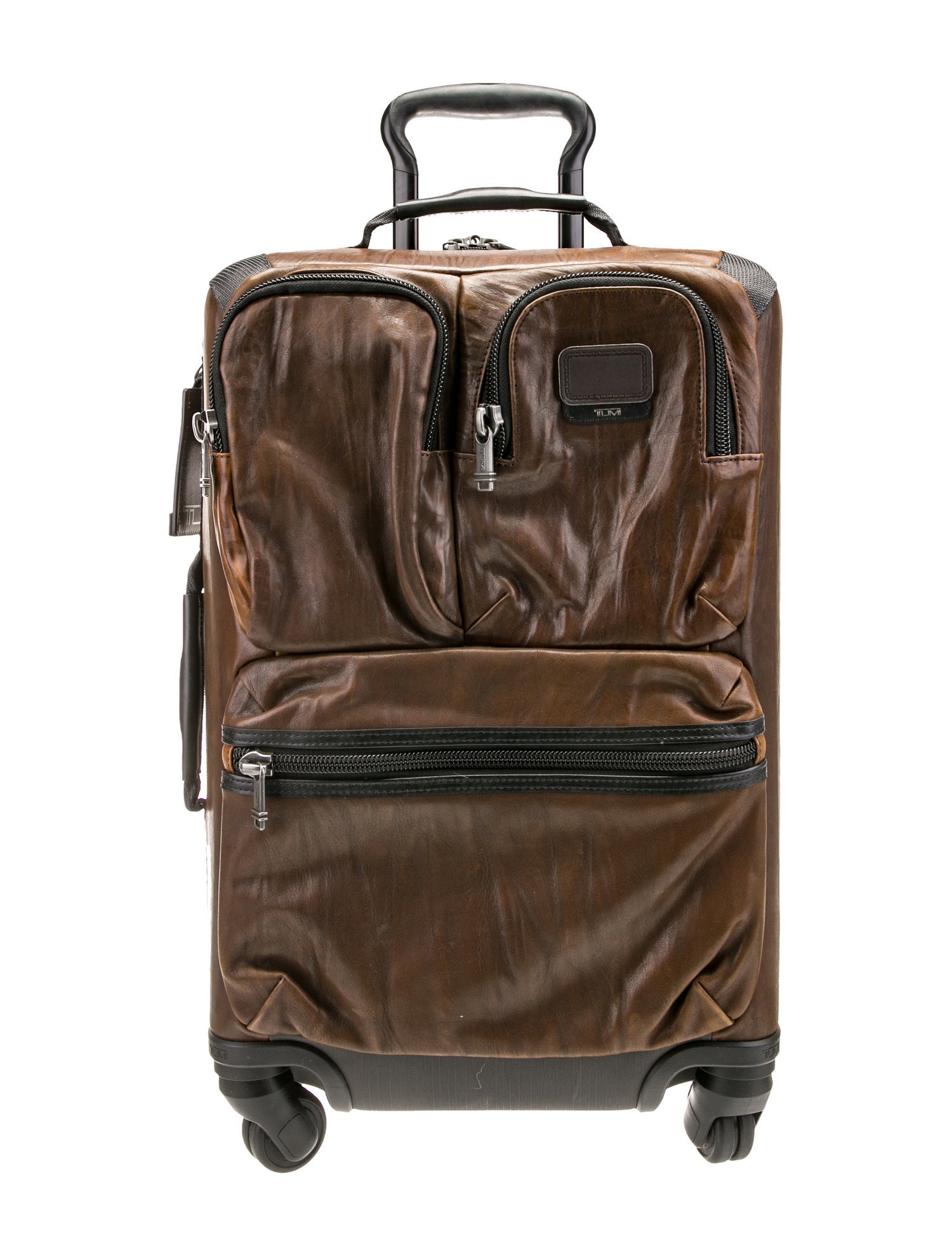 Tumi Leather Carry on