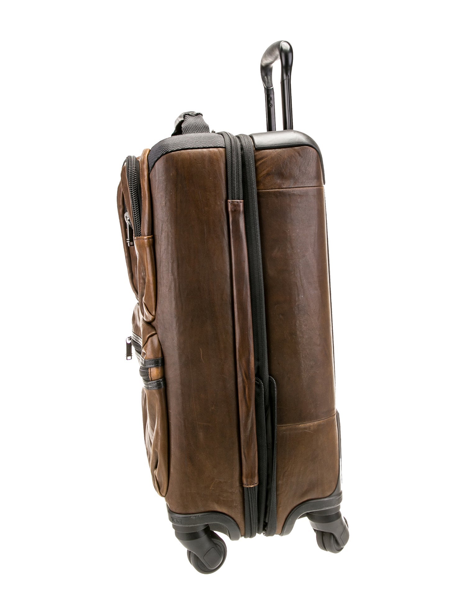 Tumi Leather Carry on