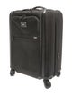 Tumi Black Travel Canvas Suitcase
