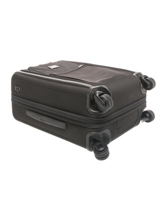 Tumi Black Travel Canvas Suitcase