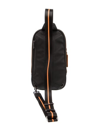 Tumi Canvas Crossbody Bag