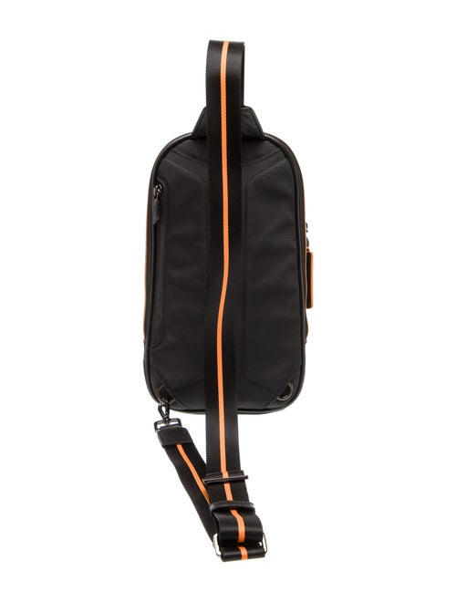 Tumi Canvas Crossbody Bag