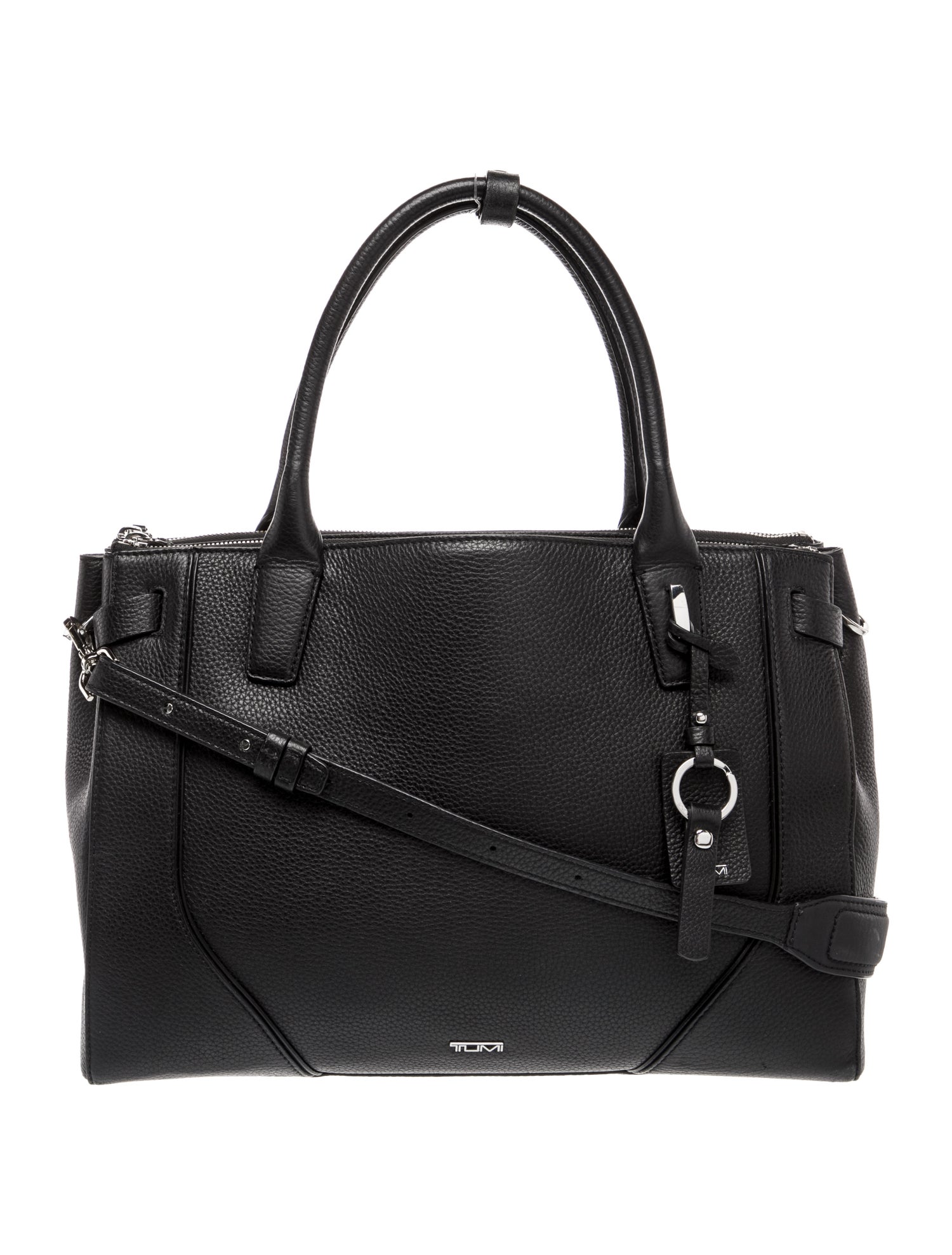 Tumi Leather Top Handle Bag