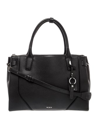 Tumi Leather Top Handle Bag