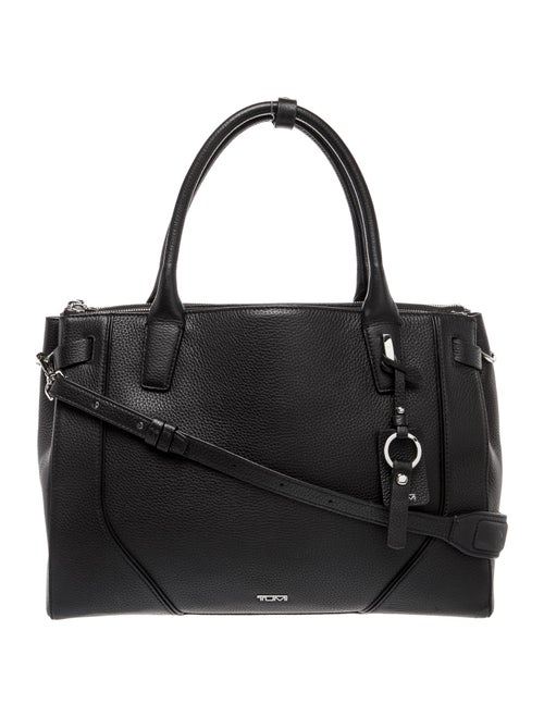 Tumi Leather Top Handle Bag