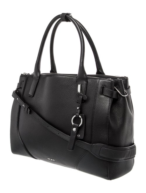 Tumi Leather Top Handle Bag