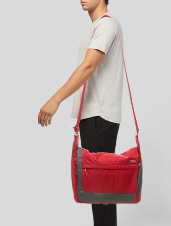 Tumi Canvas Messenger Bag
