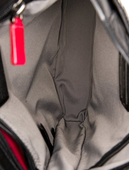 Tumi Leather Messenger Bag