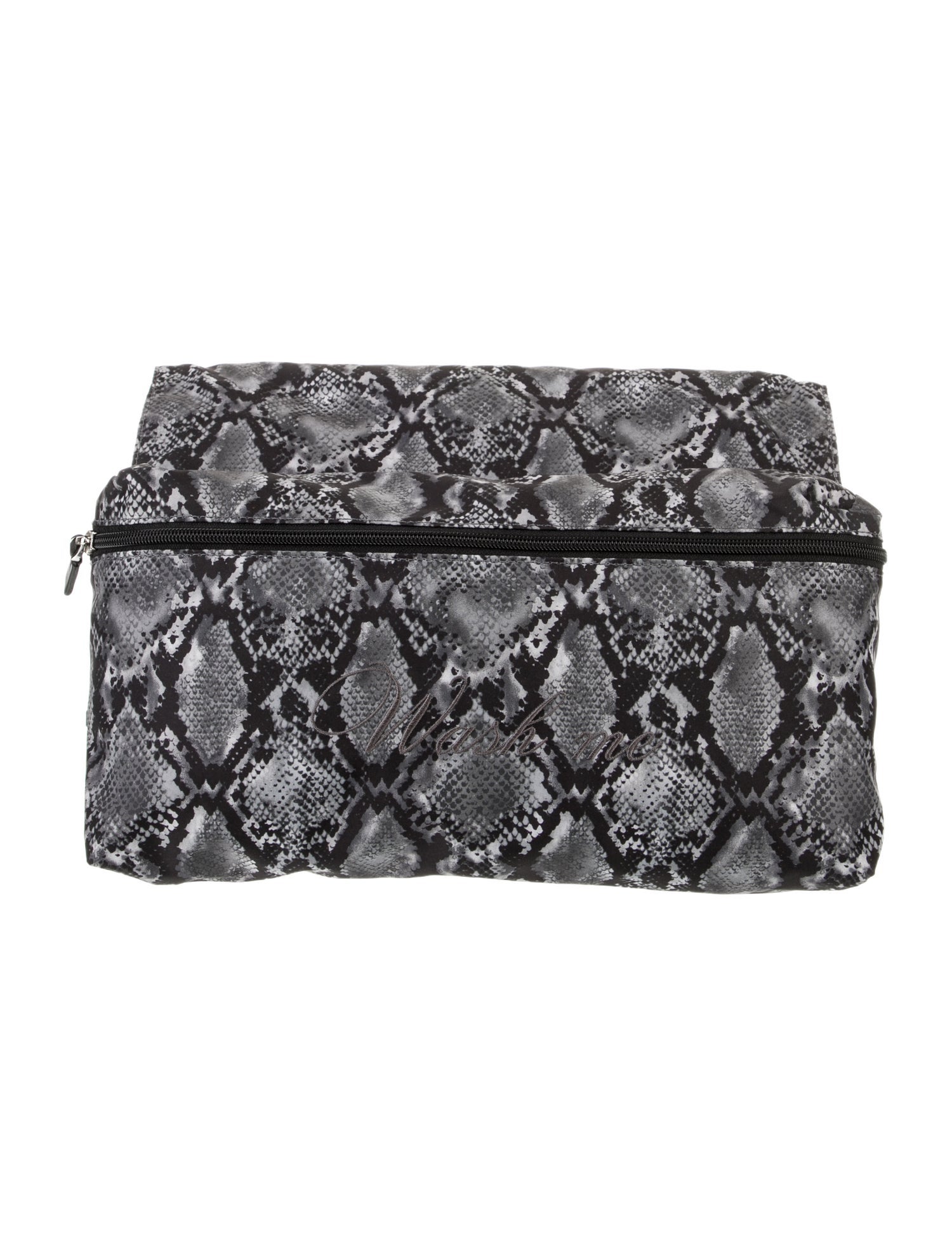 Tumi Black Leather Pouch