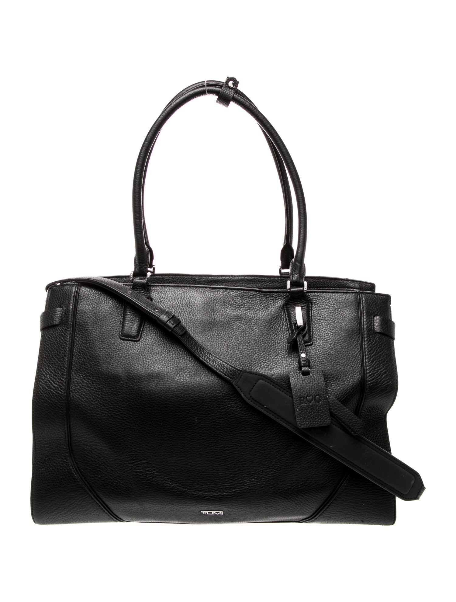 Tumi Leather Shoulder Bag