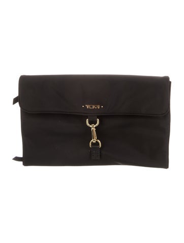 Pre-owned Tumi Nylon Travel Bag In Black