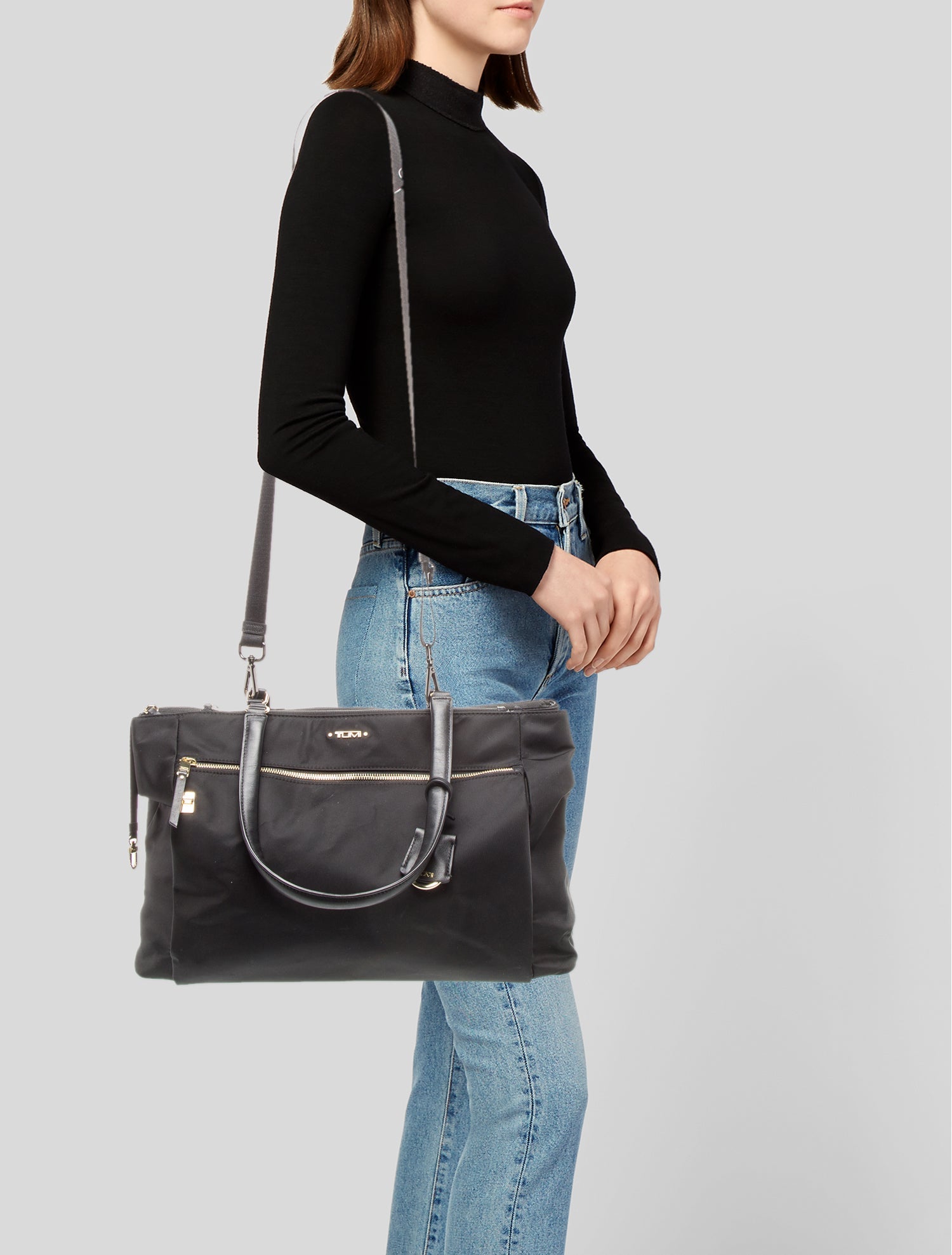 Tumi Nylon Top Handle Bag