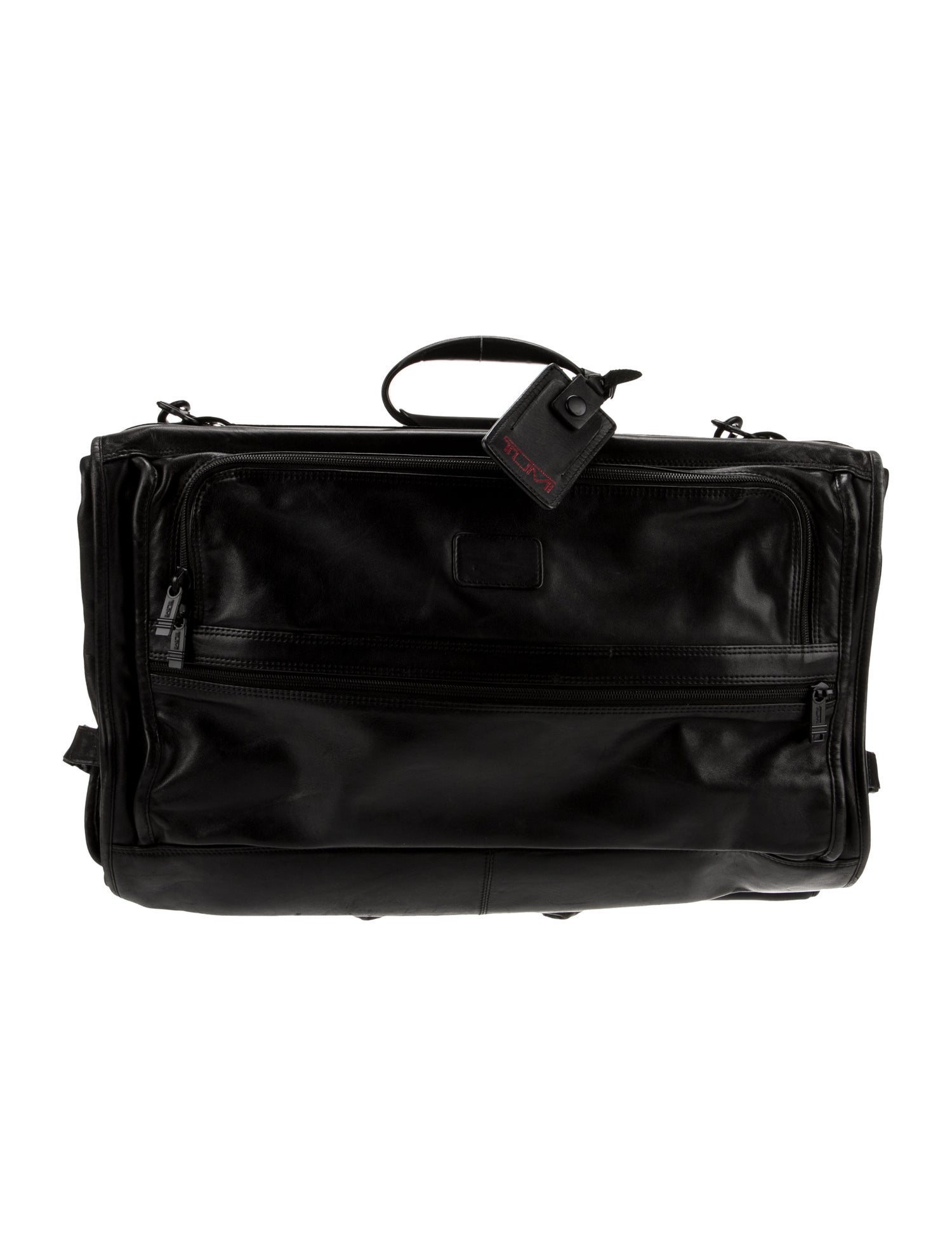 Tumi Leather Suitcase