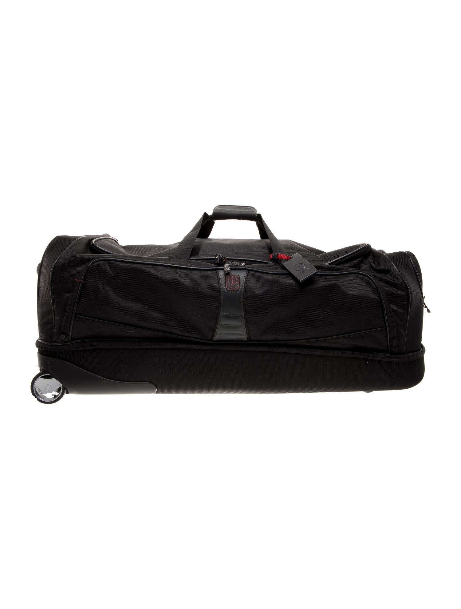 Tumi Men's black rolling suitcase